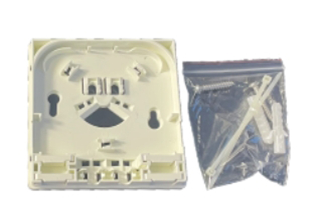 2 core Fiber Optic Desktop Box