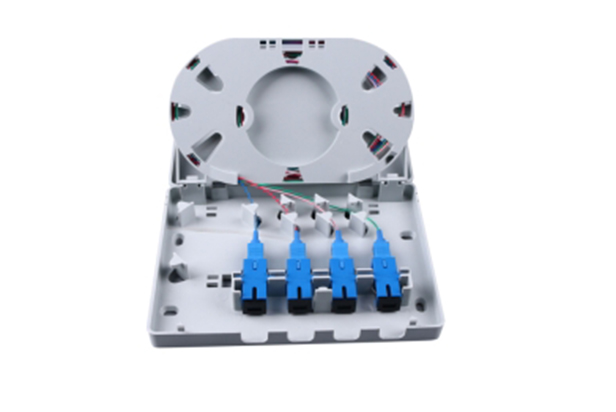 4 core Fiber Optic Desktop Box