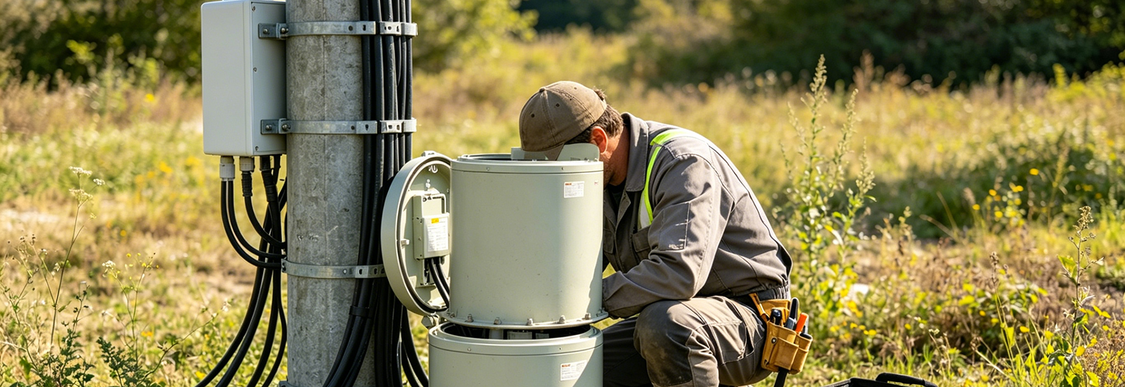 Fiber Splicing and Line Maintenance Engineering (Outdoor Engineering)